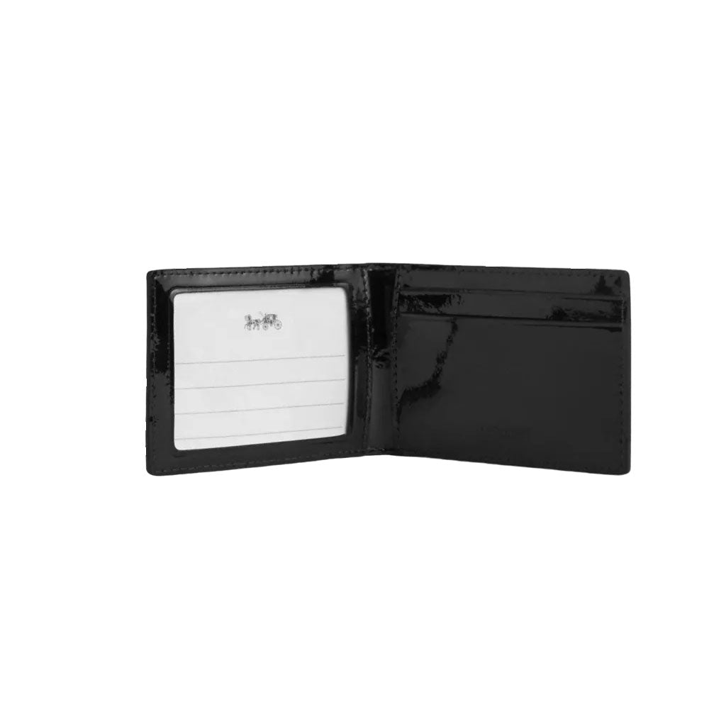 Compact Billfold Wallet In Signature Leather