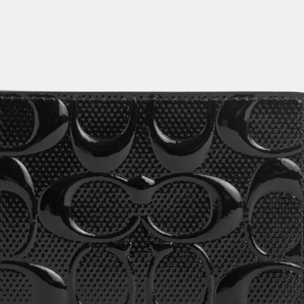 Compact Billfold Wallet In Signature Leather