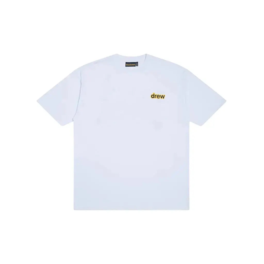 Drew house doodle joy ss tee white