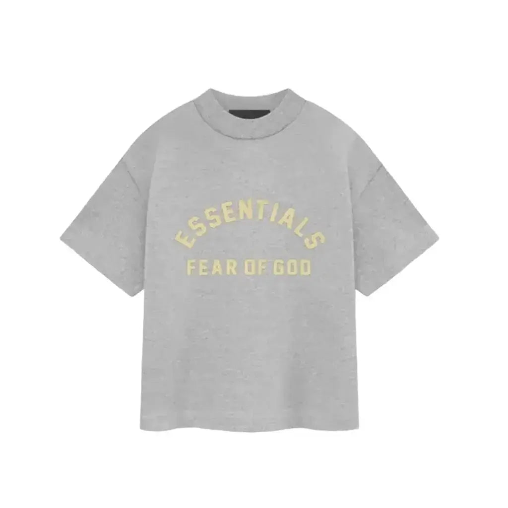 Essentials Tee SS24 - Light Heather Grey