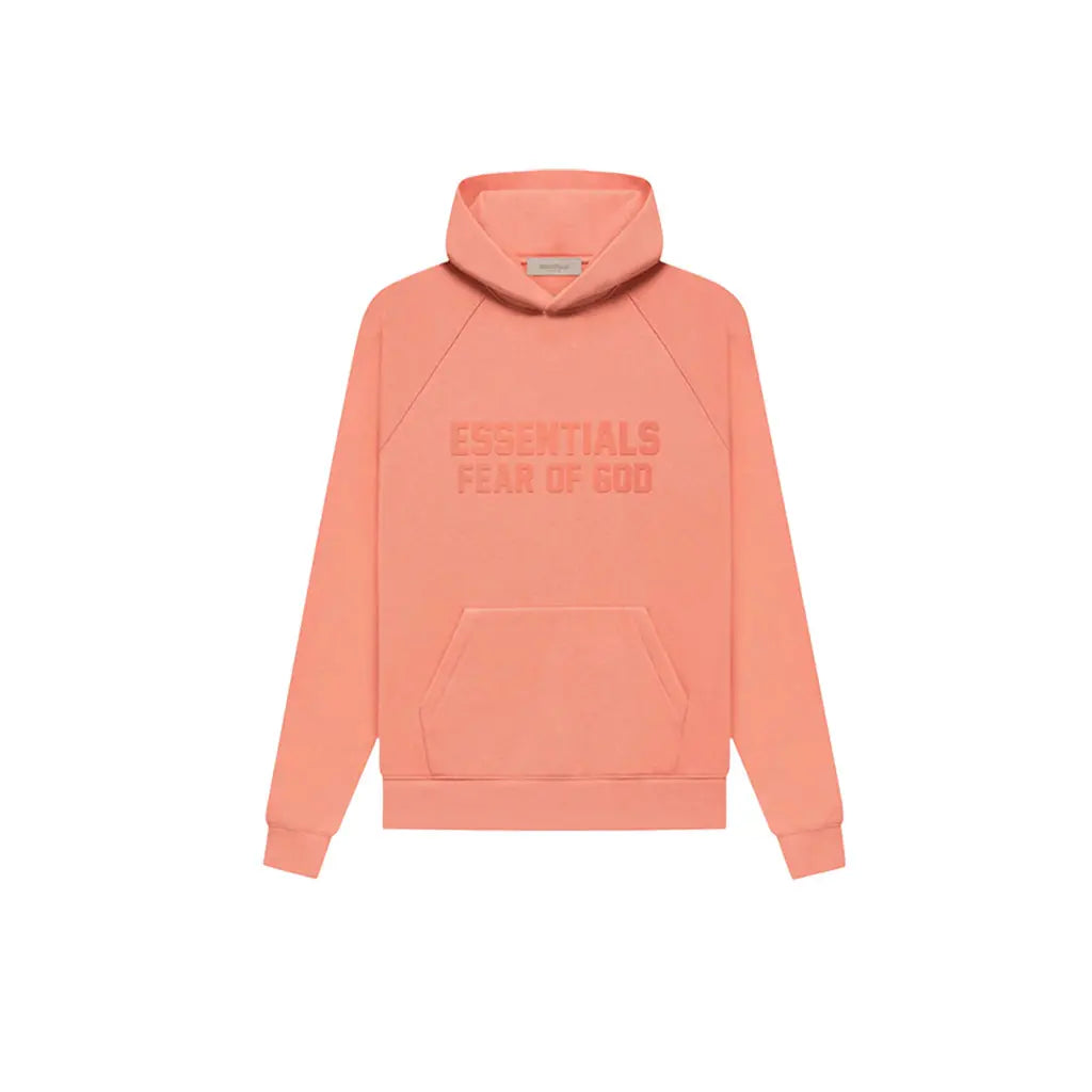 Fear of God Essentials Hoodie Coral
