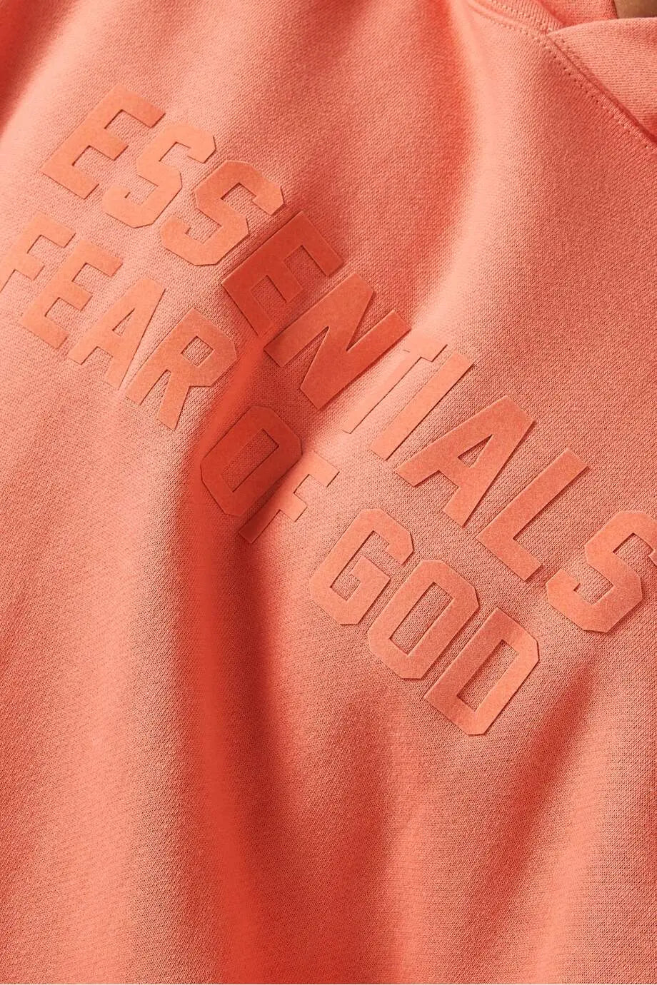 Fear of God Essentials Hoodie Coral