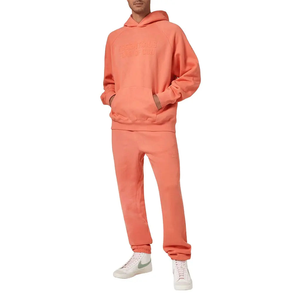 Fear of God Essentials Hoodie Coral
