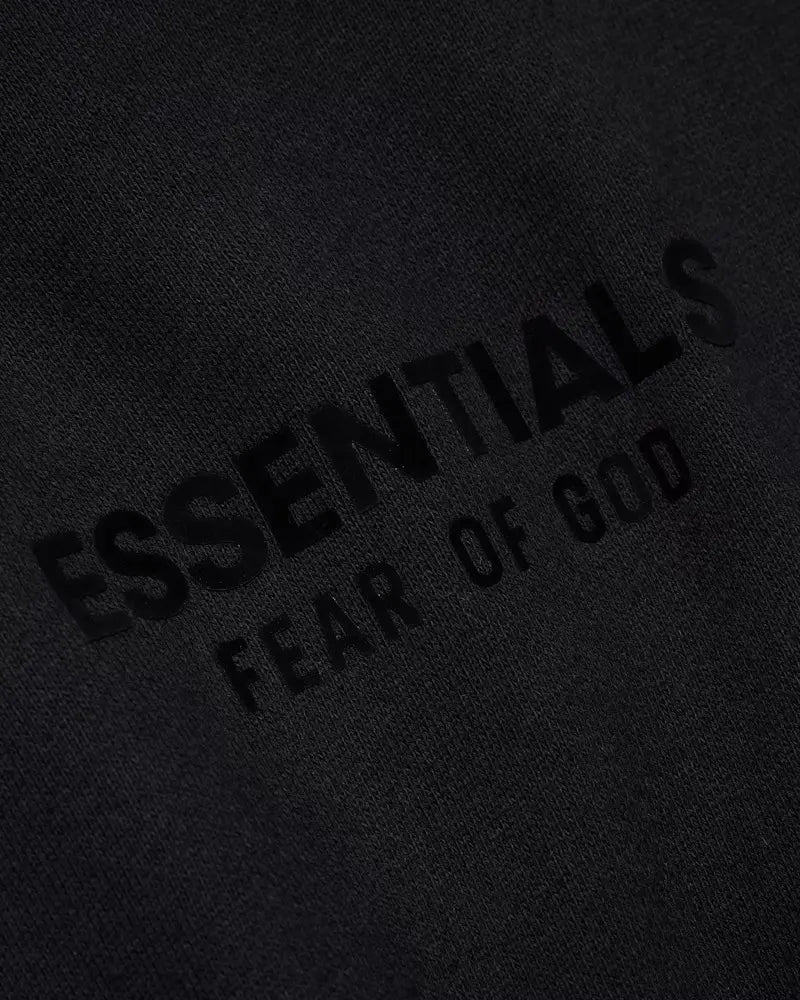 Fear of God Essentials Hoodie Jet Black