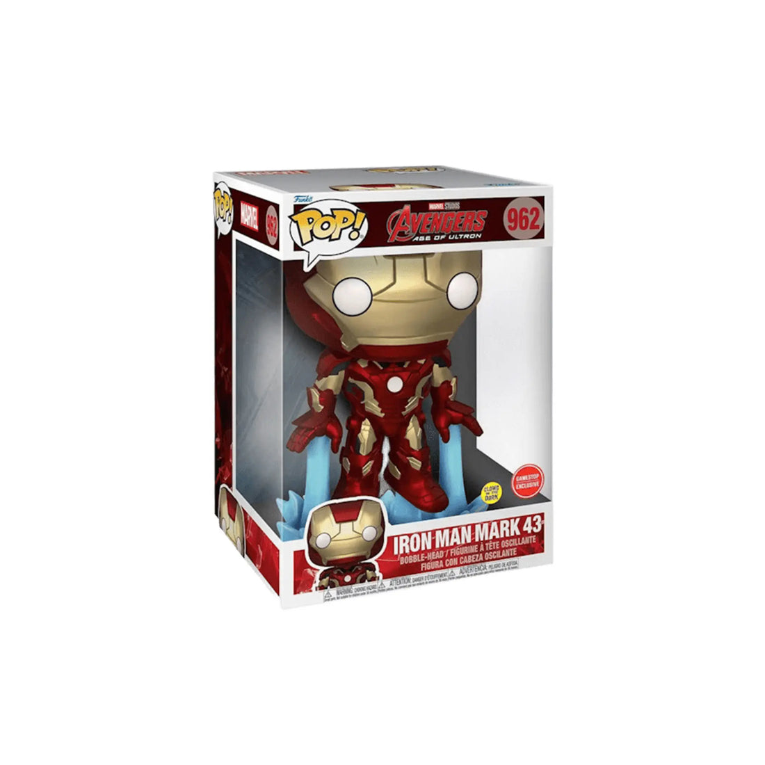 Funko Pop! Marvel: Avengers - Age Of Ultron Iron Man Mark 43 #962