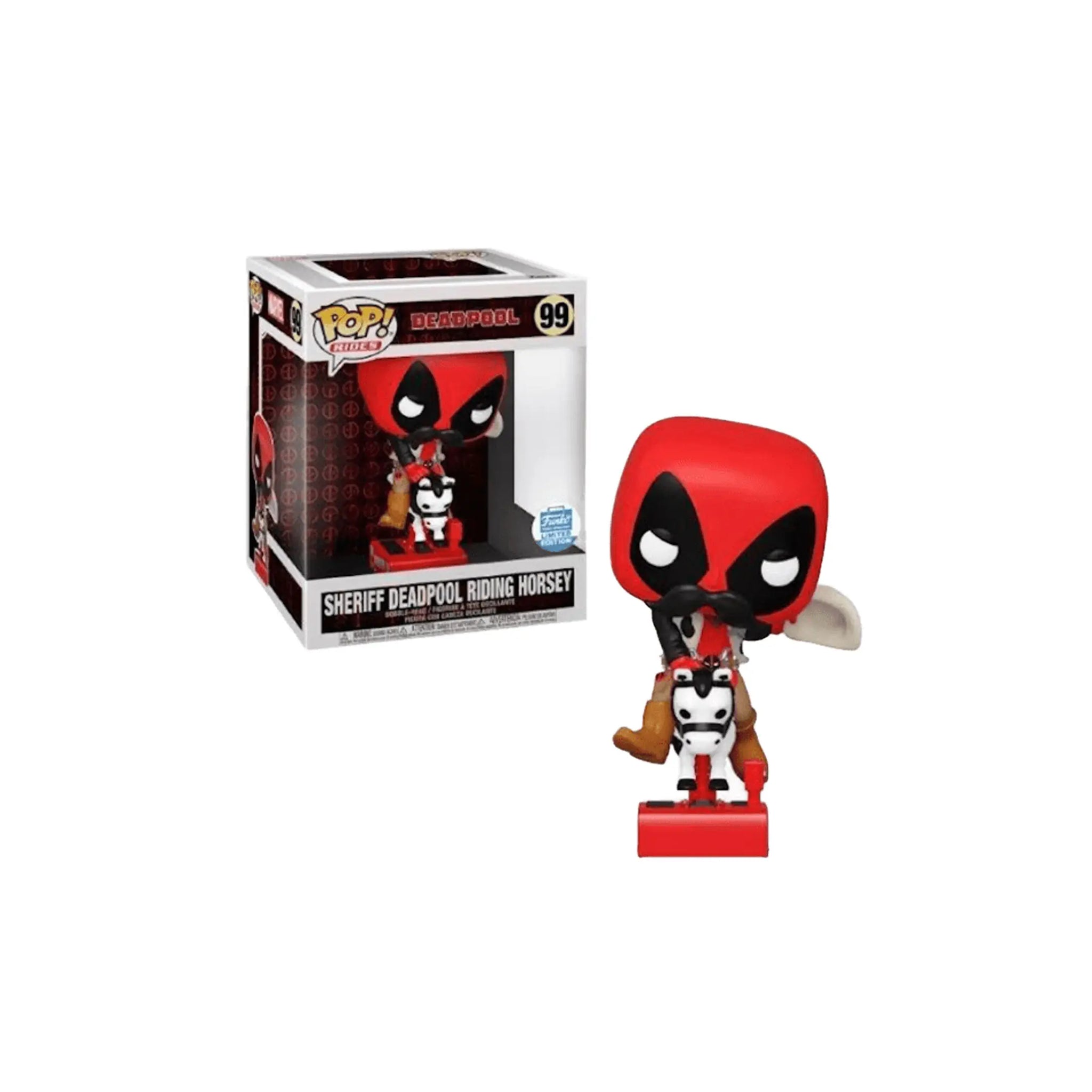 Funko Pop! Rides: Sheriff Deadpool Riding Horsey #99