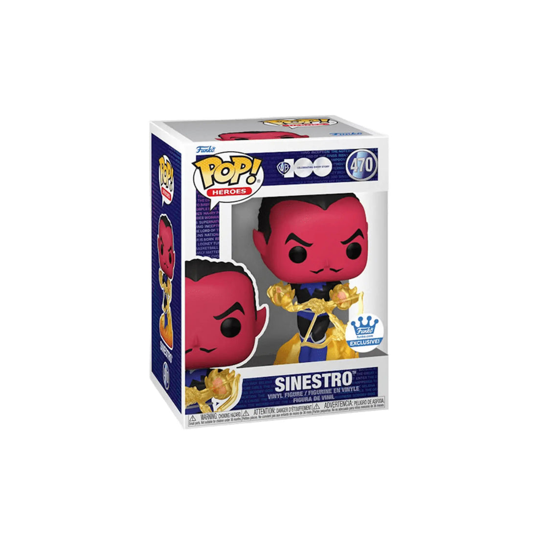 Funko Pop! Warner Bros 100 Celebrating Every Story SINESTRO #470