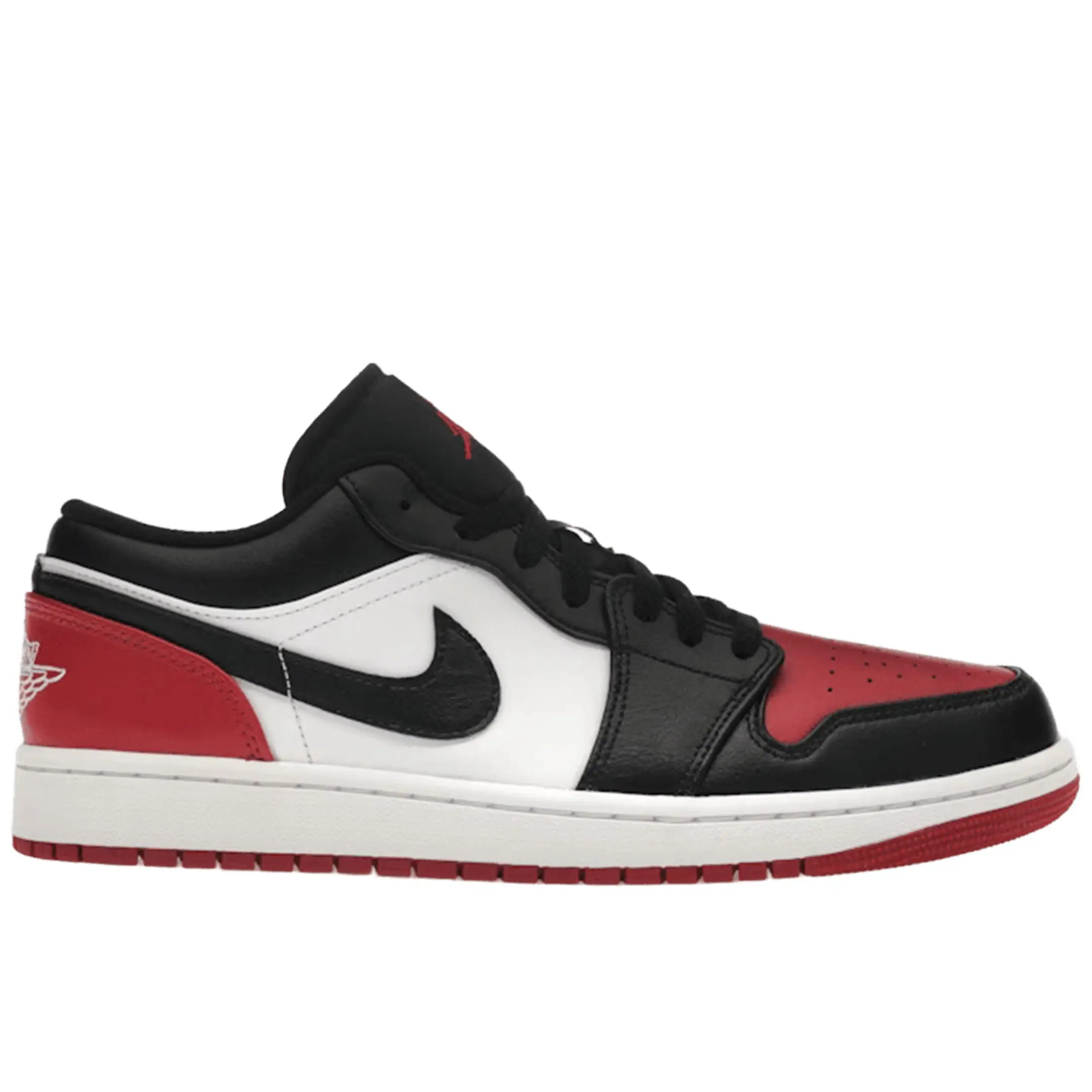 Jordan 1 Low Bred Toe 2.0