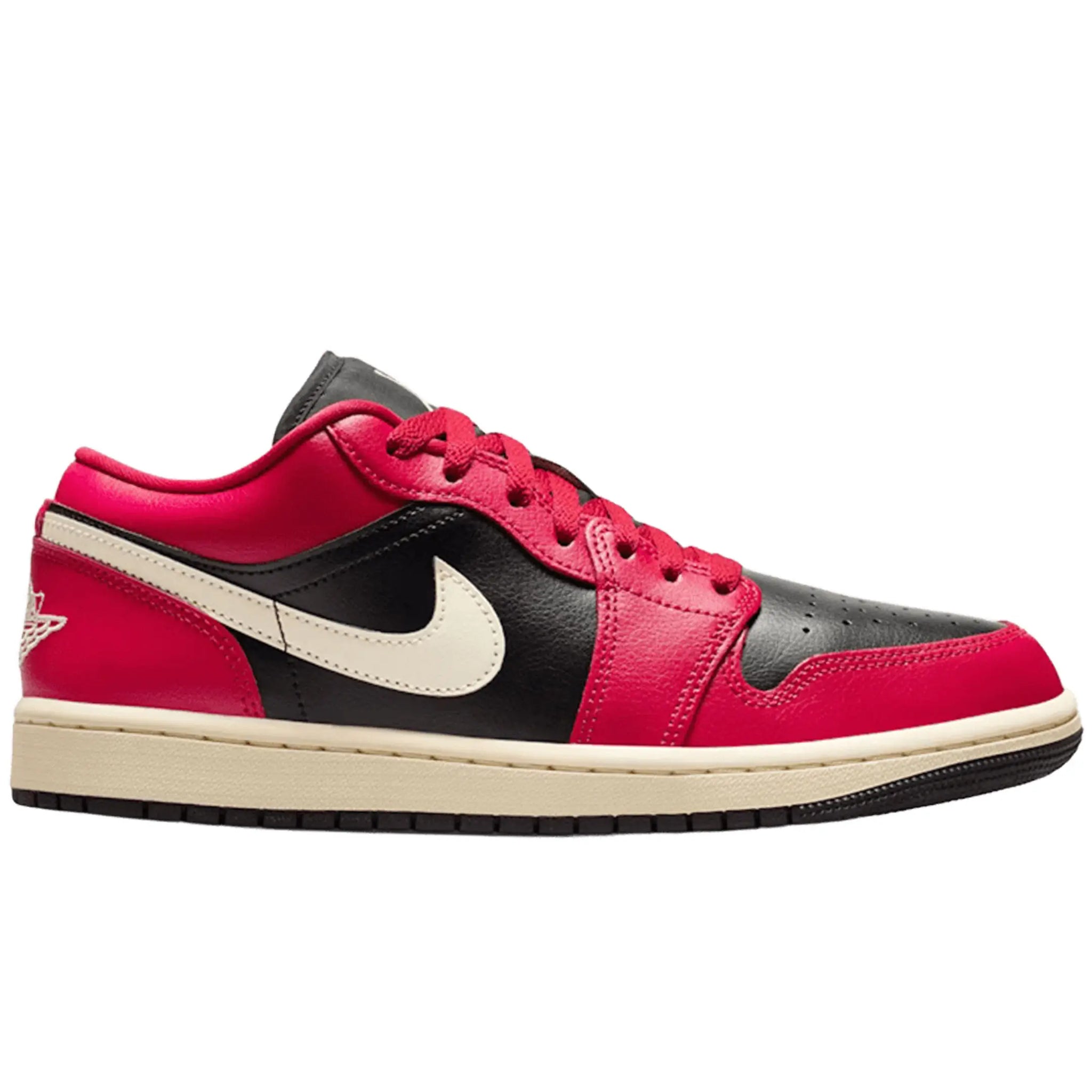 Jordan 1 Low Mystic Hibiscus Black