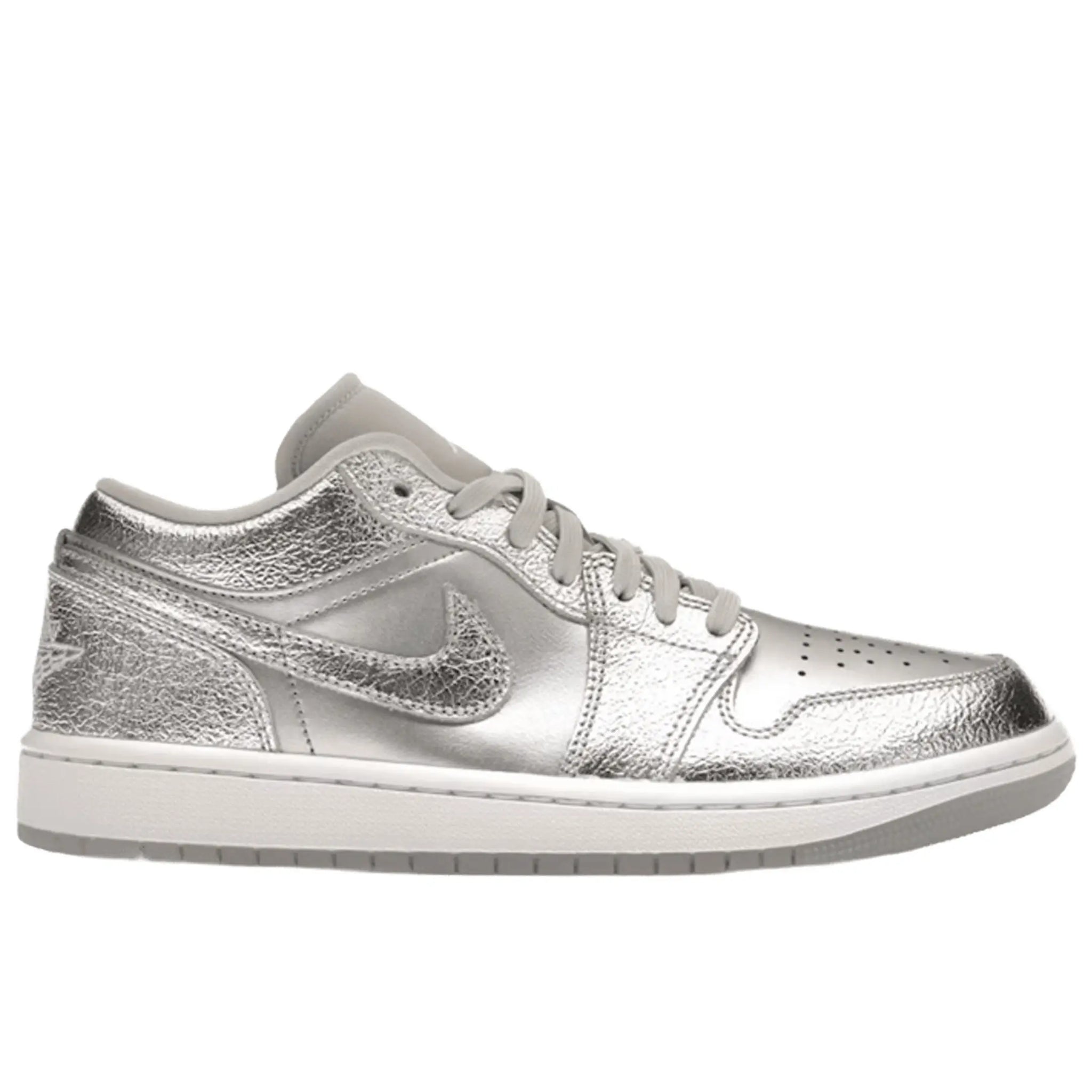 Jordan 1 Low SE Metallic Silver (Women's)