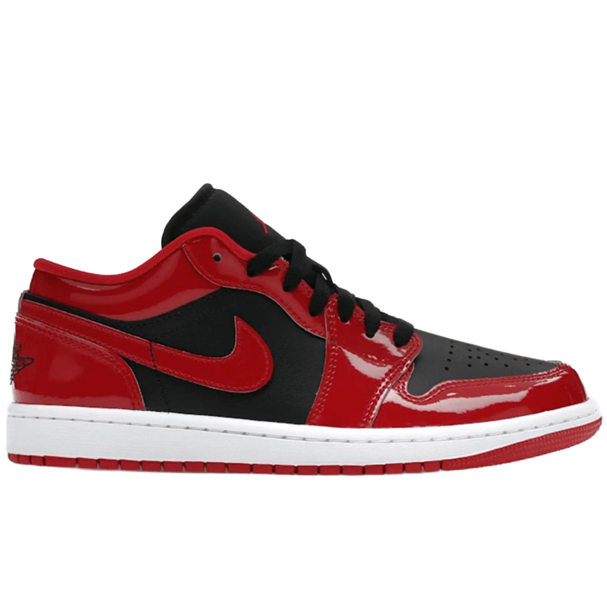 Jordan 1 Low SE Patent Varsity Red Black