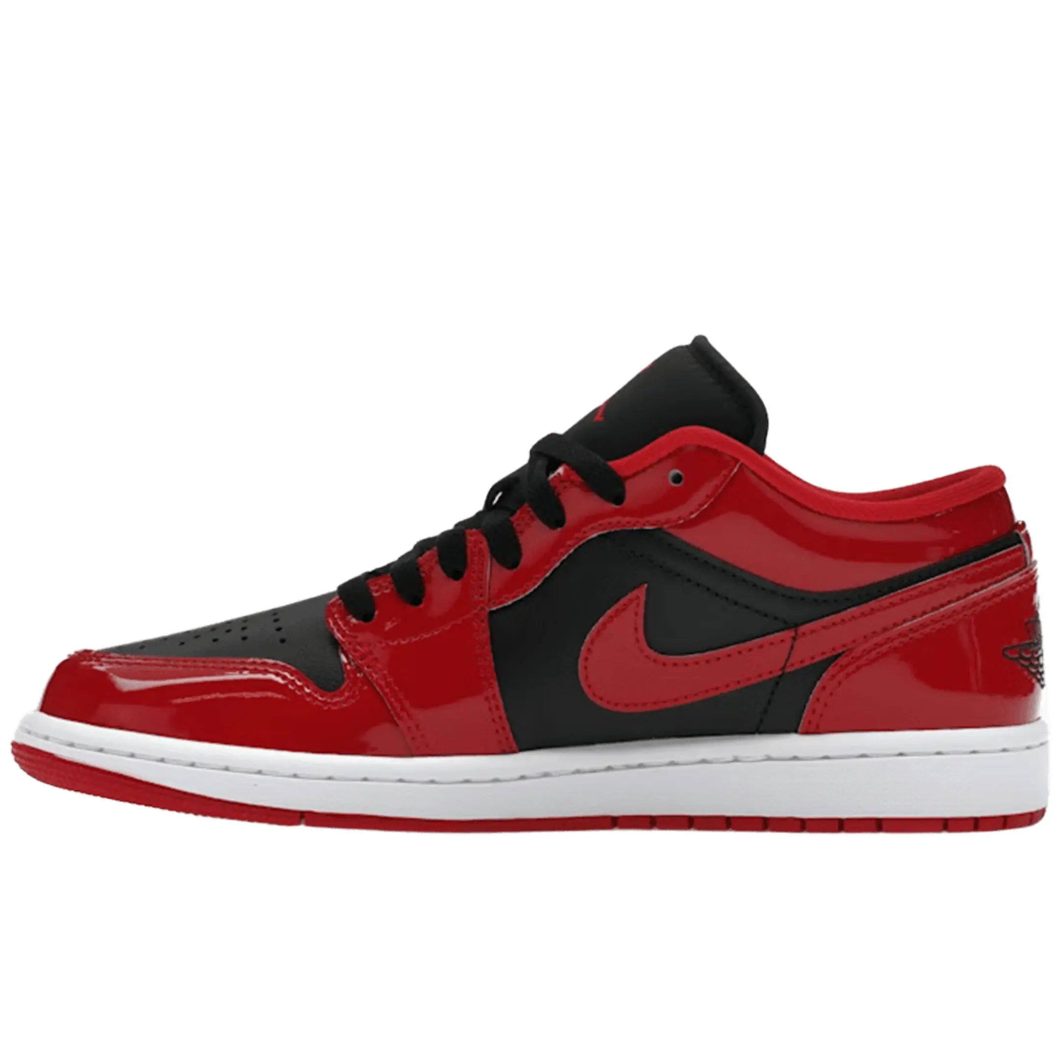Jordan 1 Low SE Patent Varsity Red Black