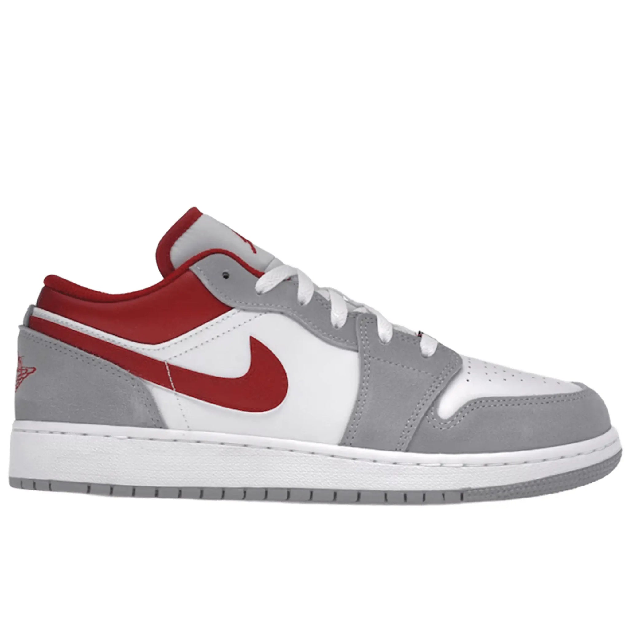 Jordan 1 Low SE Smoke Grey Gym Red (GS)
