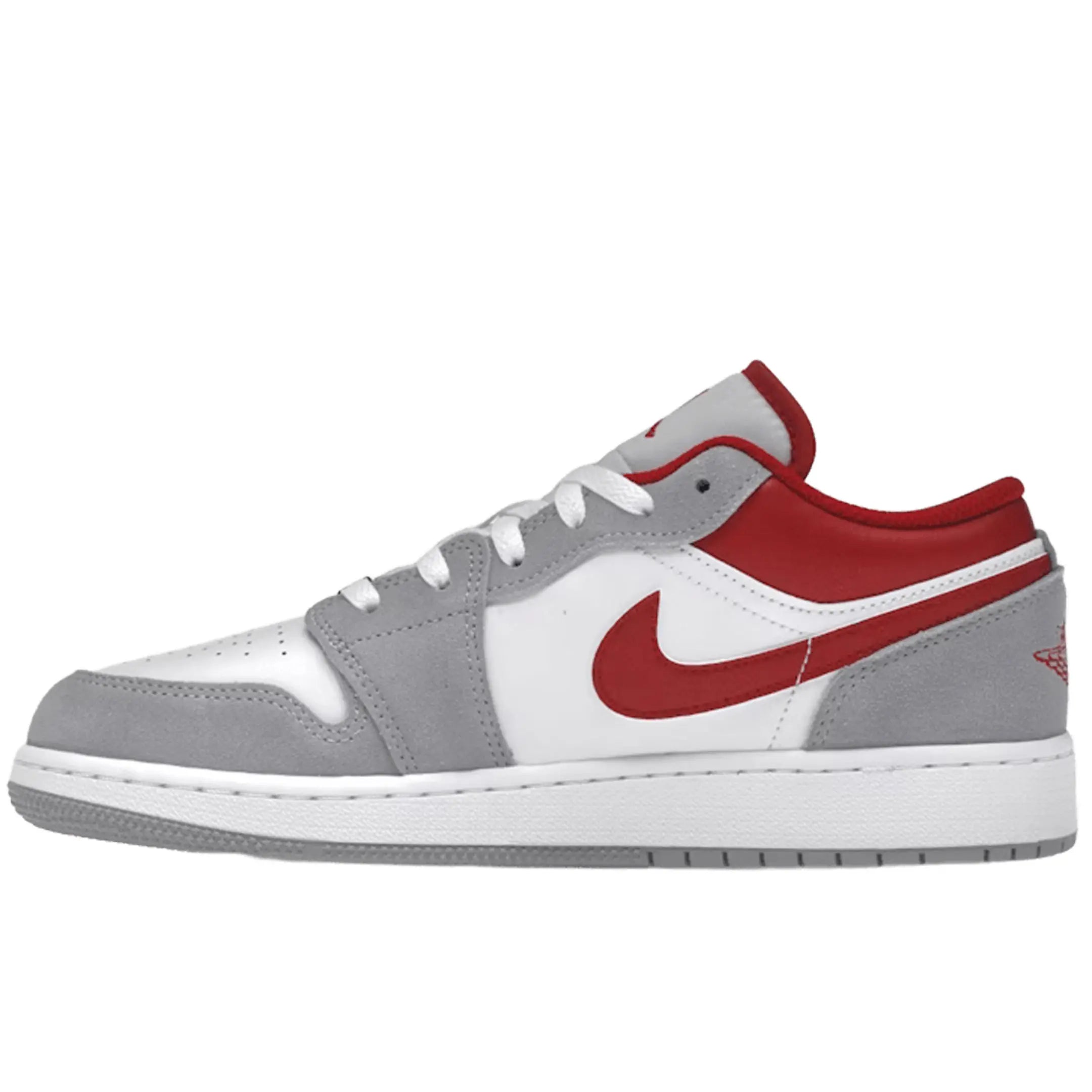 Jordan 1 Low SE Smoke Grey Gym Red (GS)