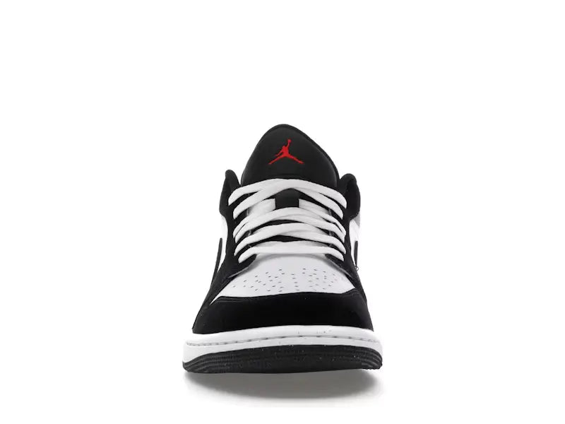 Jordan 1 Low SE White Fire Red Black Matte Silver