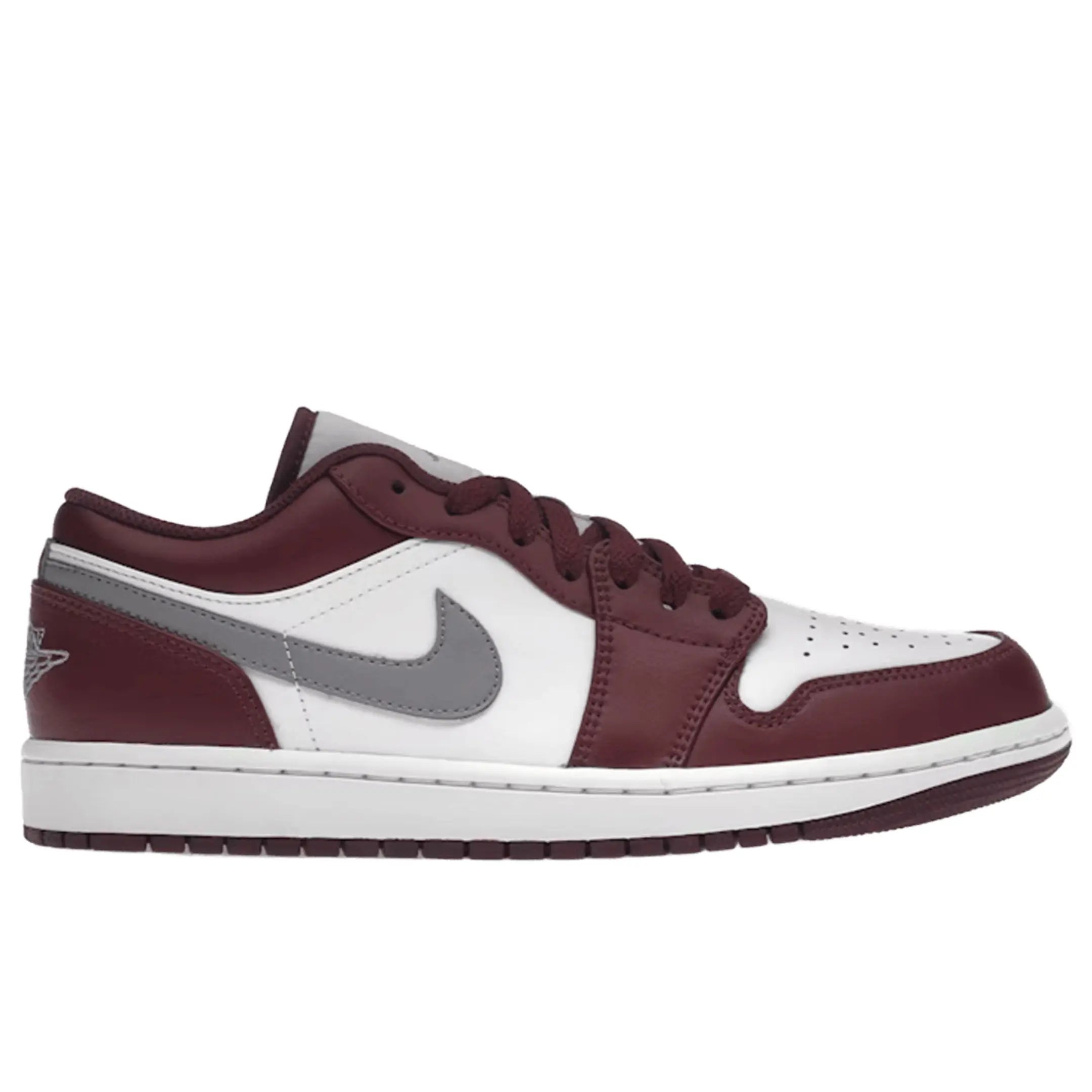 Jordan 1 Low White Bordeaux