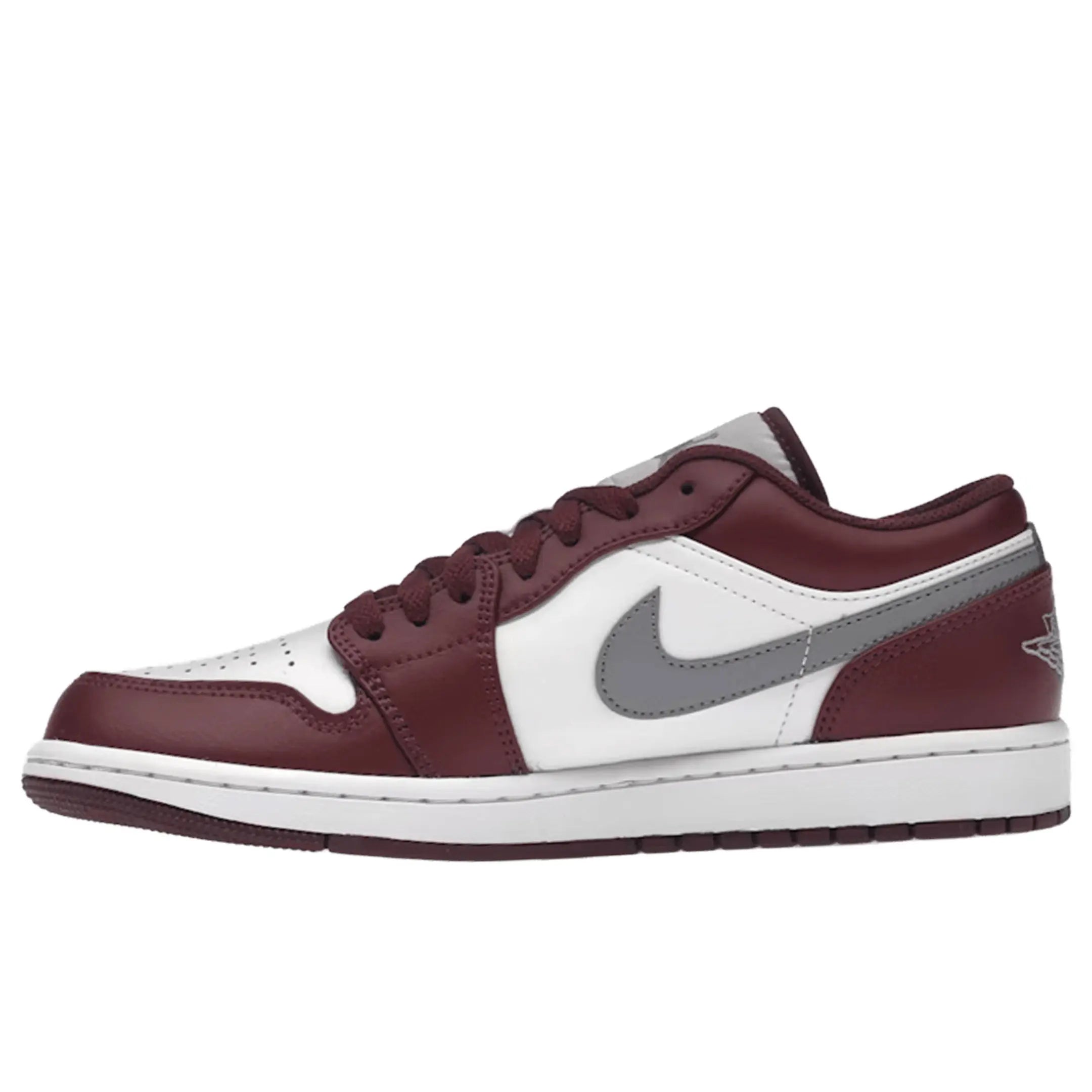 Jordan 1 Low White Bordeaux