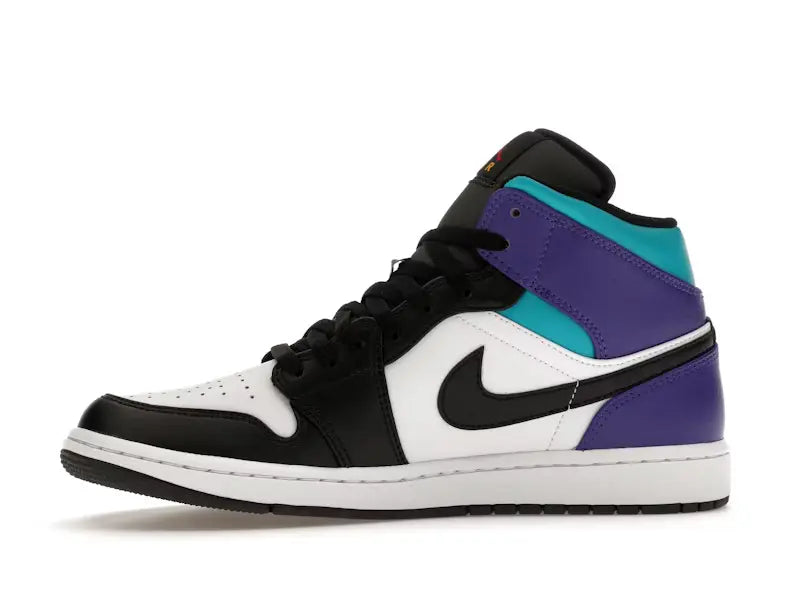 Jordan 1 Mid Court Purple Tropical Twist