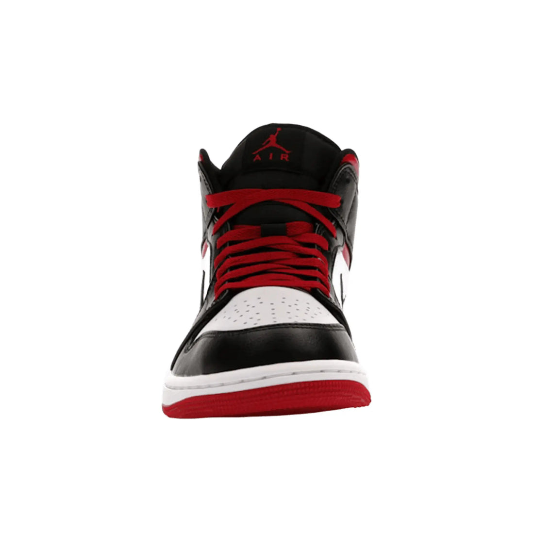 Jordan 1 Mid Gym Red Black Toe