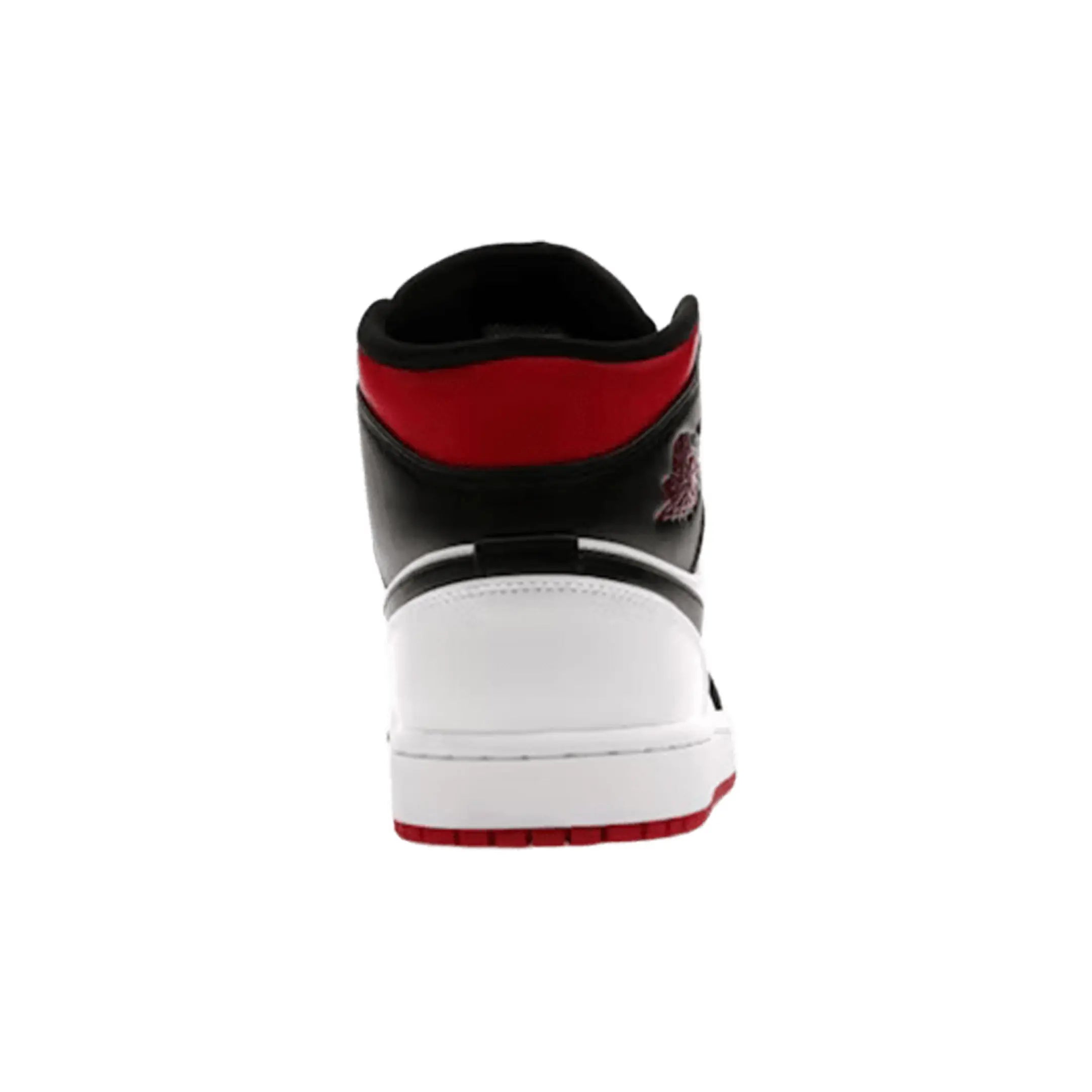 Jordan 1 Mid Gym Red Black Toe