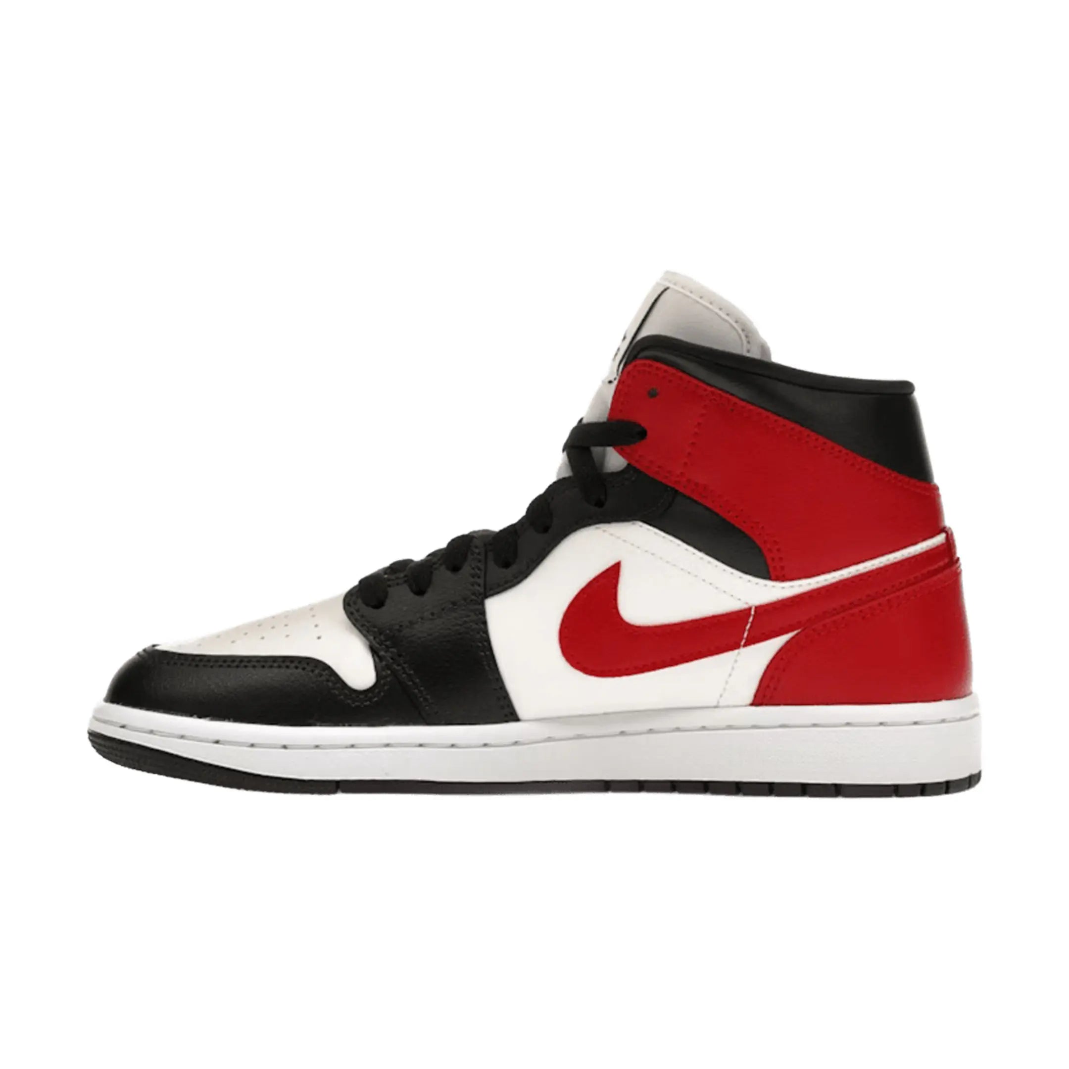 Jordan 1 Mid Gym Red Off Noir (women's)