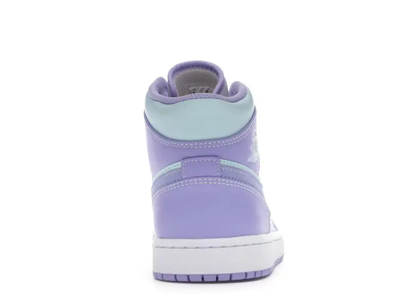 Jordan 1 Mid Purple Aqua