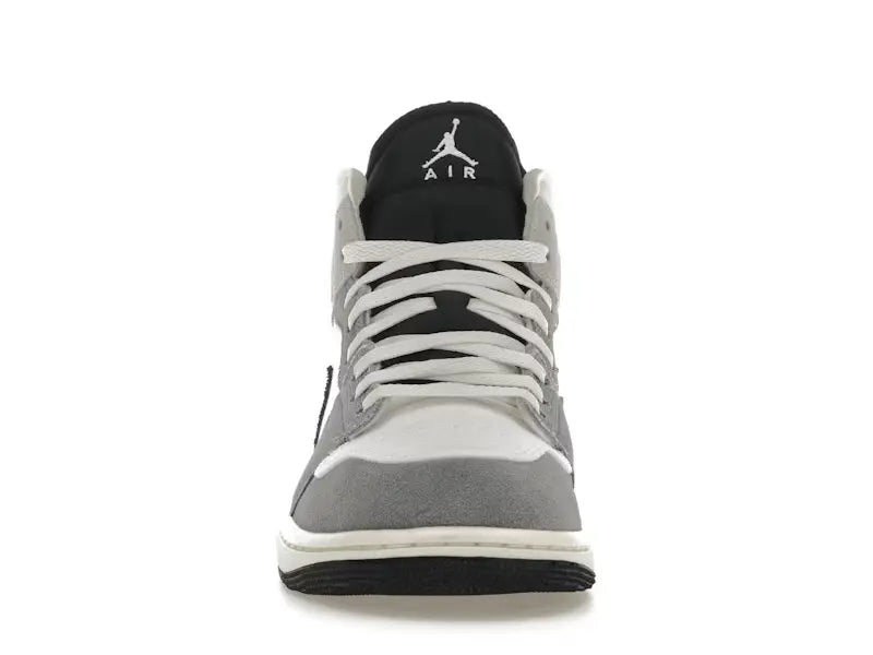 Jordan 1 Mid SE Craft White Cement Grey Black