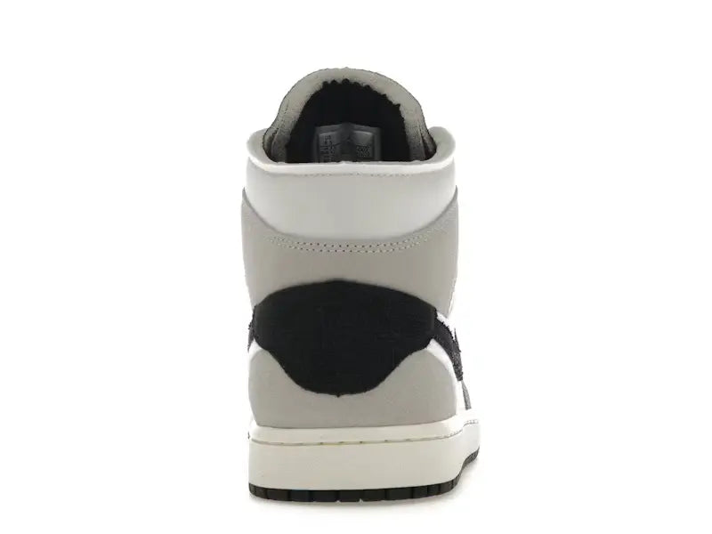 Jordan 1 Mid SE Craft White Cement Grey Black