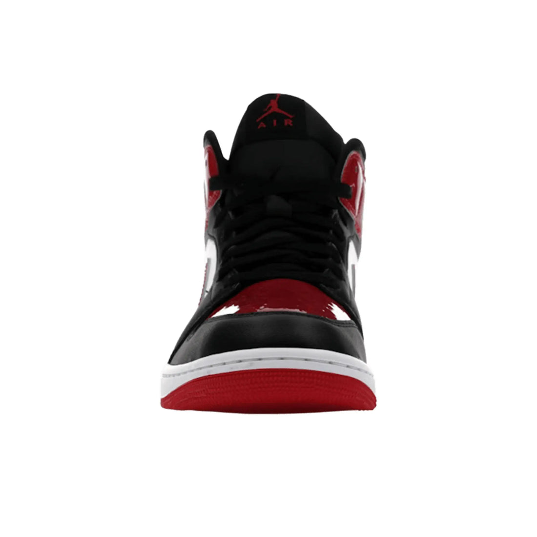 Jordan 1 Mid SE Patent Bred Toe