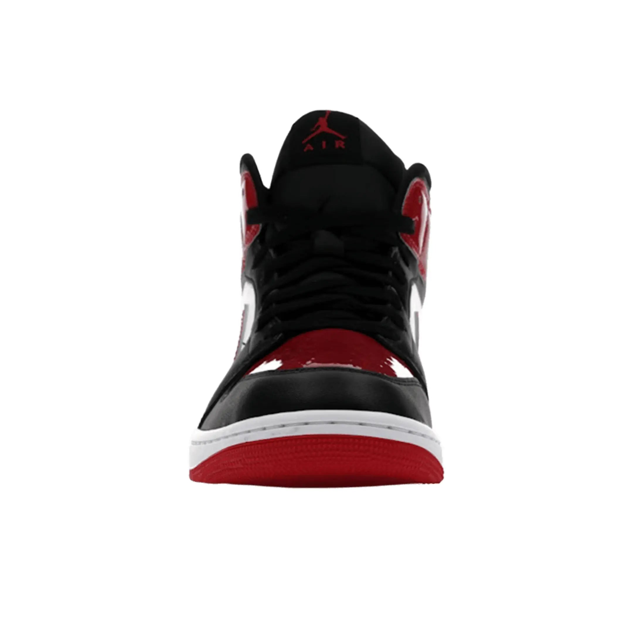 Jordan 1 Mid SE Patent Bred Toe