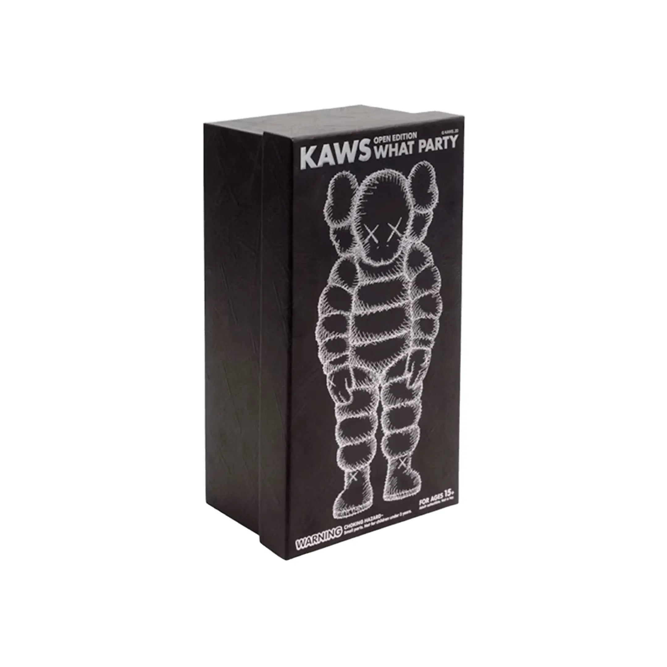KAWS What Party Vinyl Figure Black