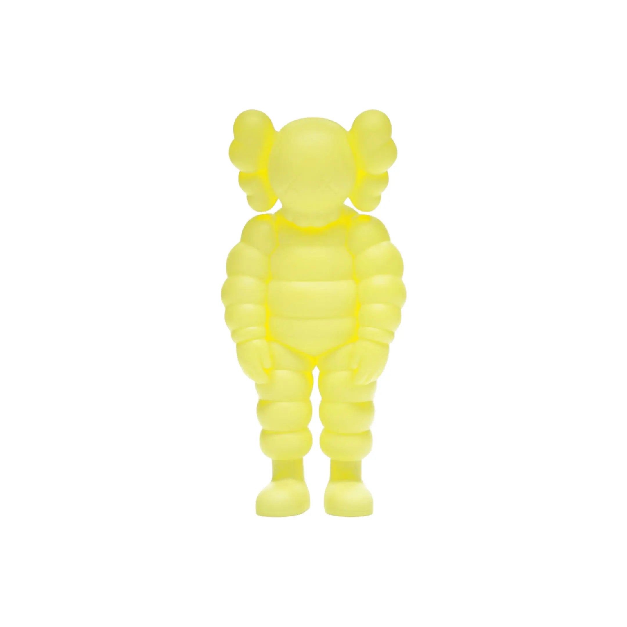KAWS What Party Vinyl Figure Yellow