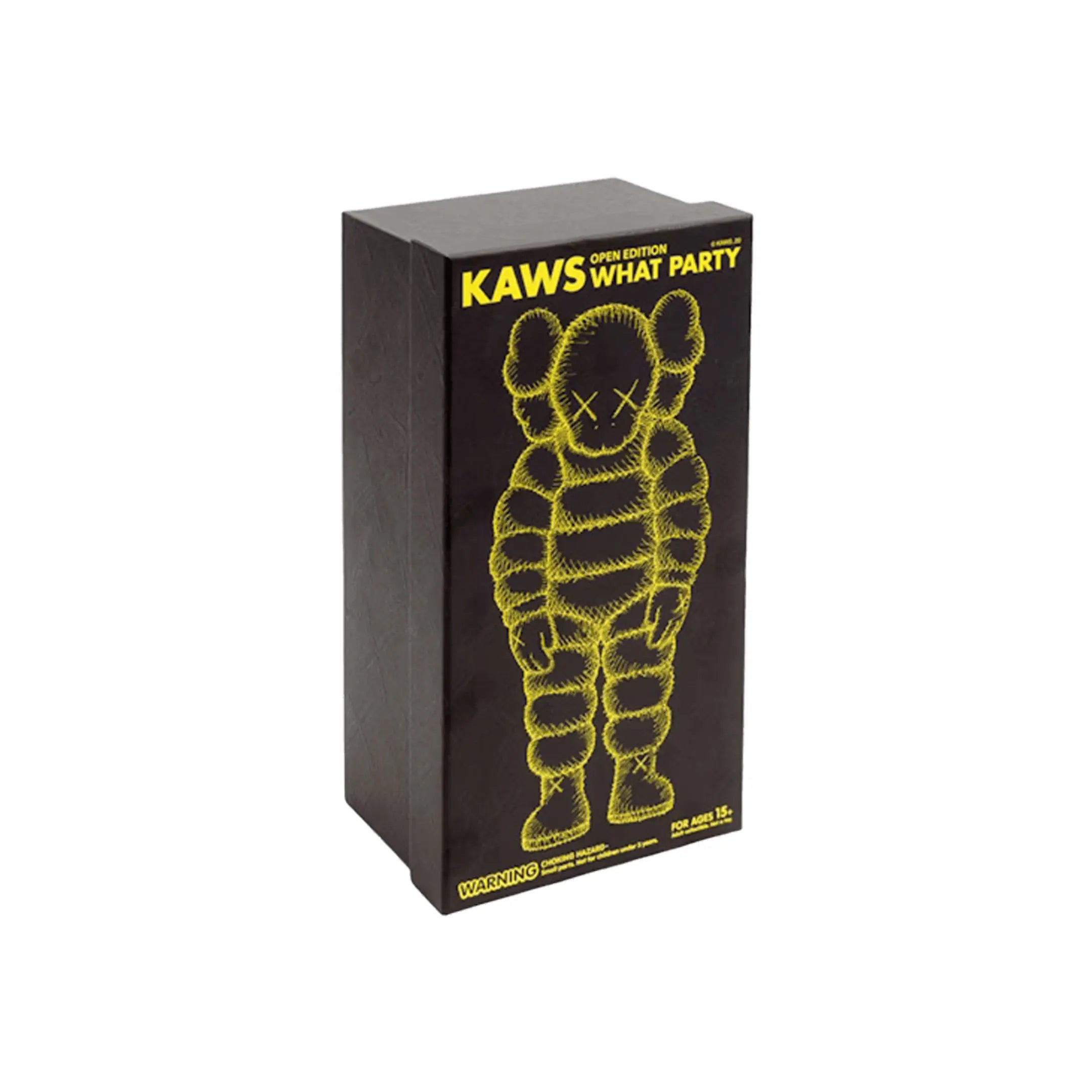 KAWS What Party Vinyl Figure Yellow