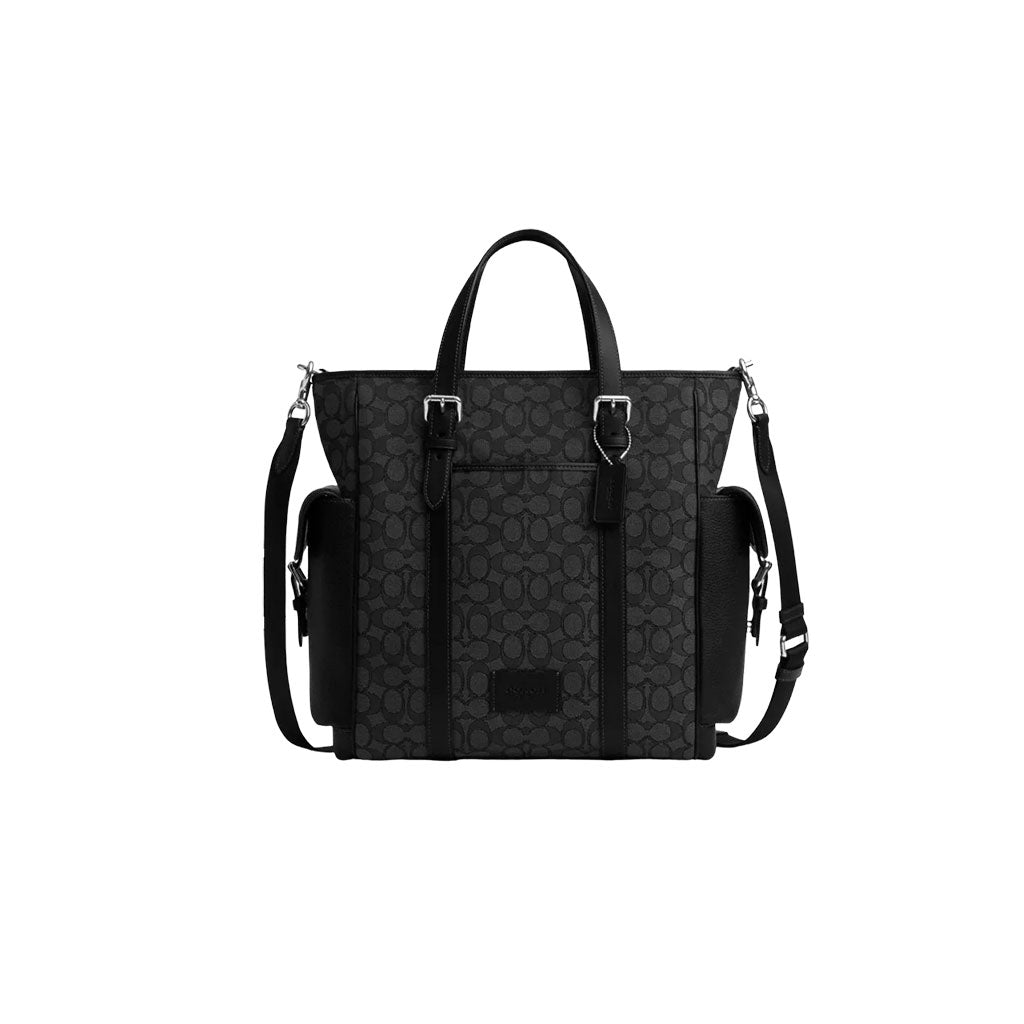 Sprint Tote In Signature Jacquard