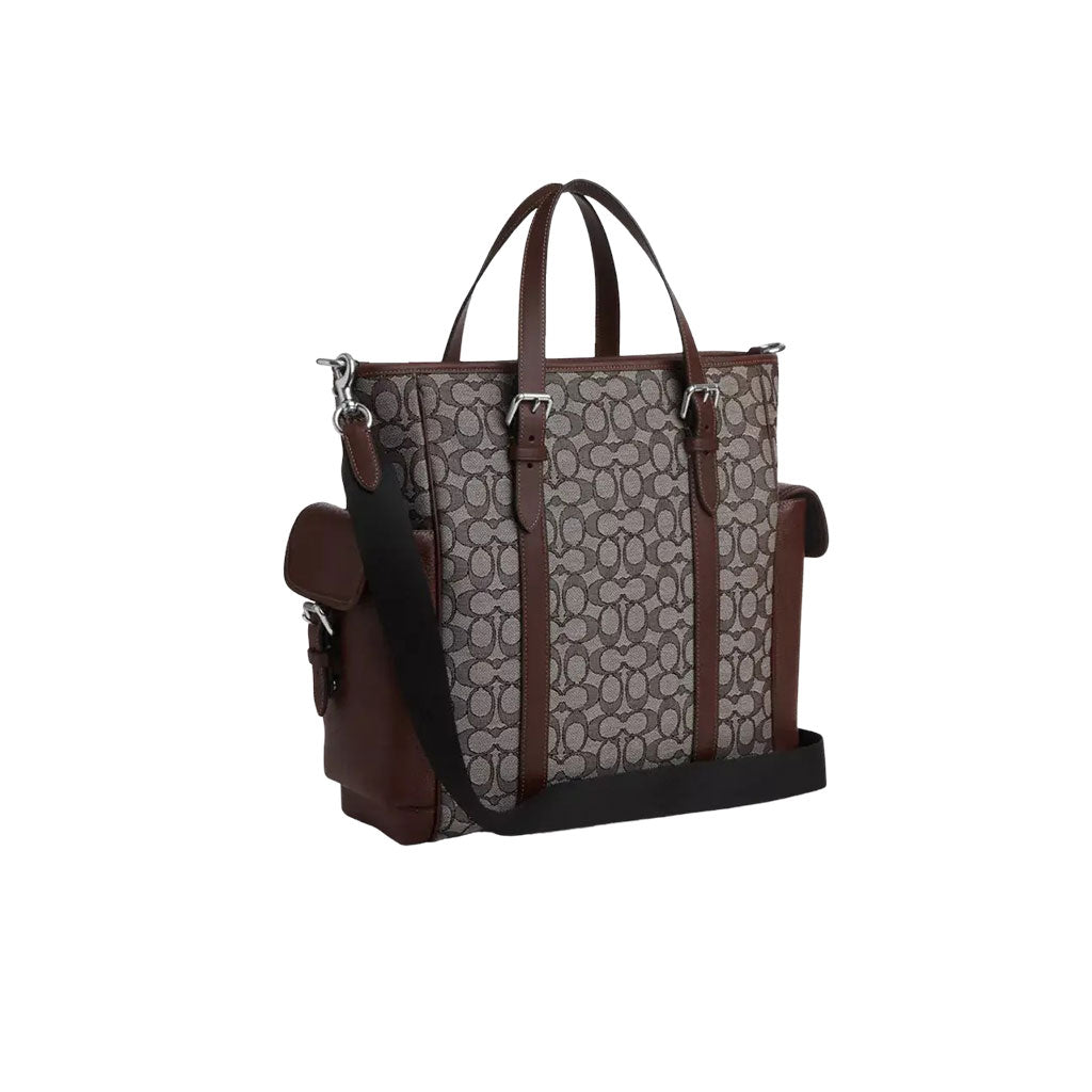 Sprint Tote In Signature Jacquard