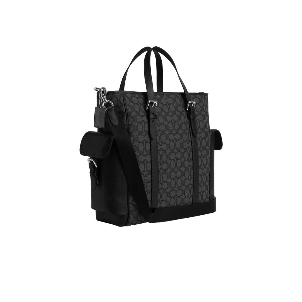 Sprint Tote In Signature Jacquard