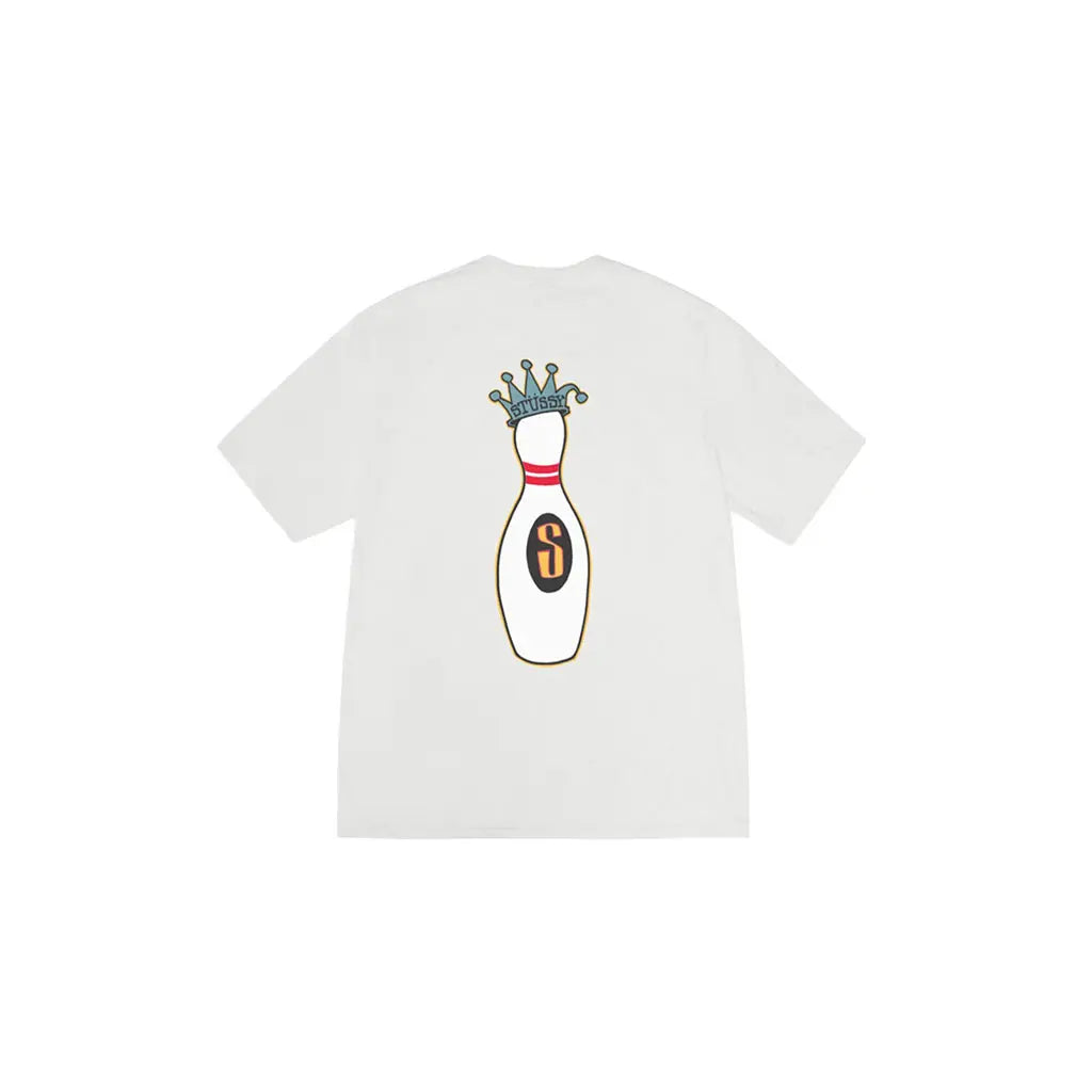 KINGPIN TEE PIGMENT DYED(White)