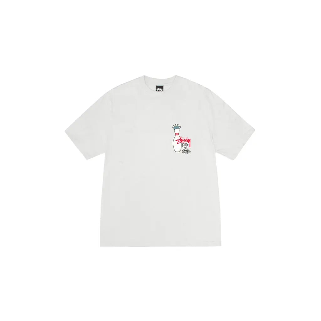 KINGPIN TEE PIGMENT DYED(White)