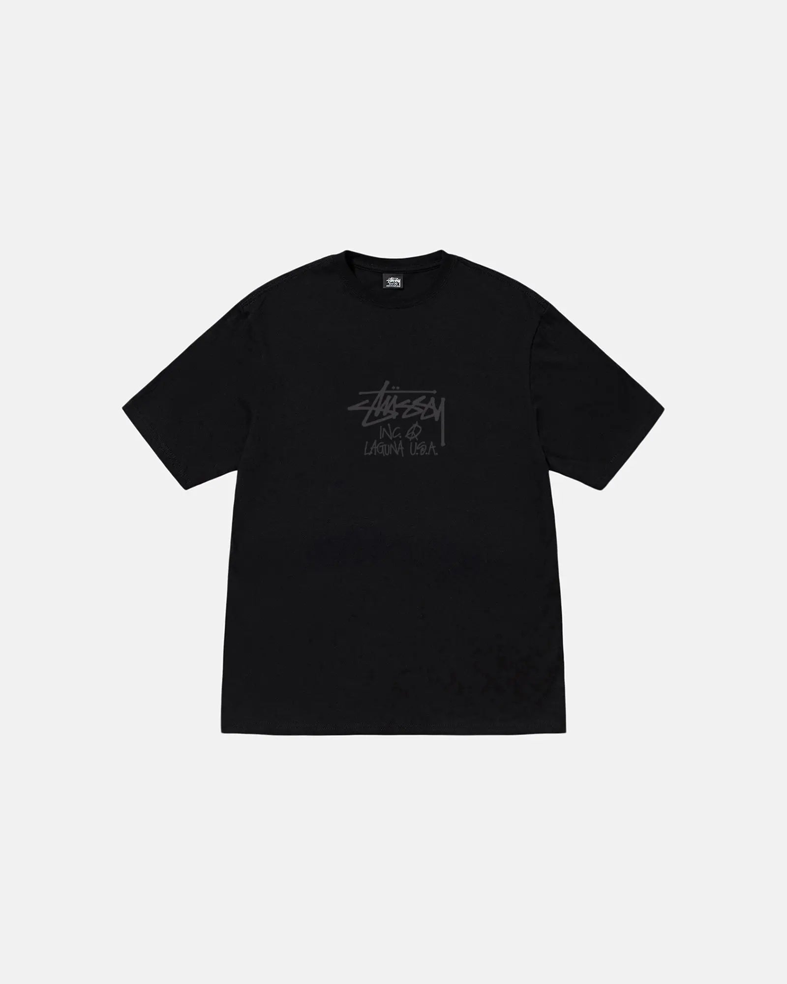 LAGUNA USA TEE PIGMENT DYED (BLACK)