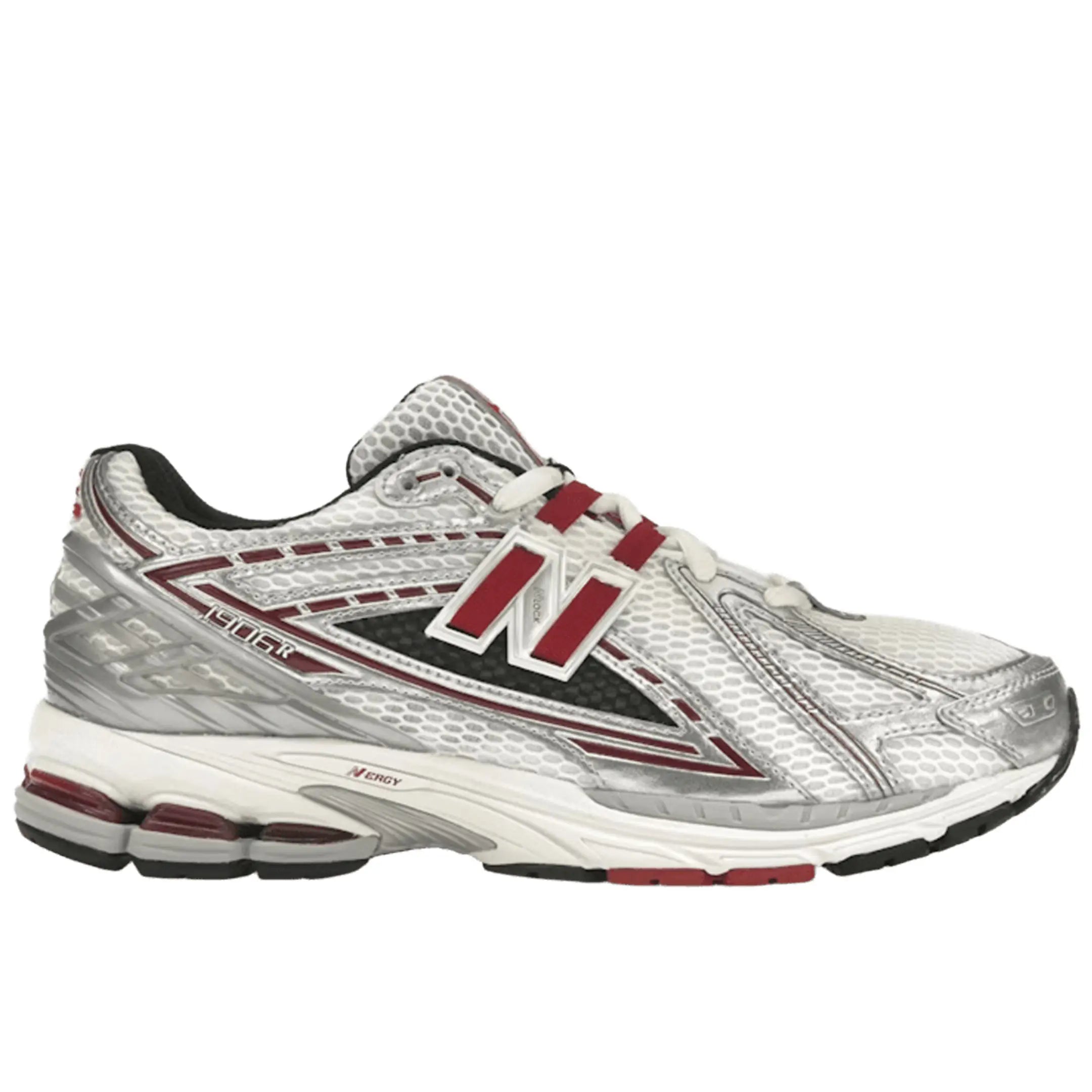 New Balance 1906R Silver Classic Crimson