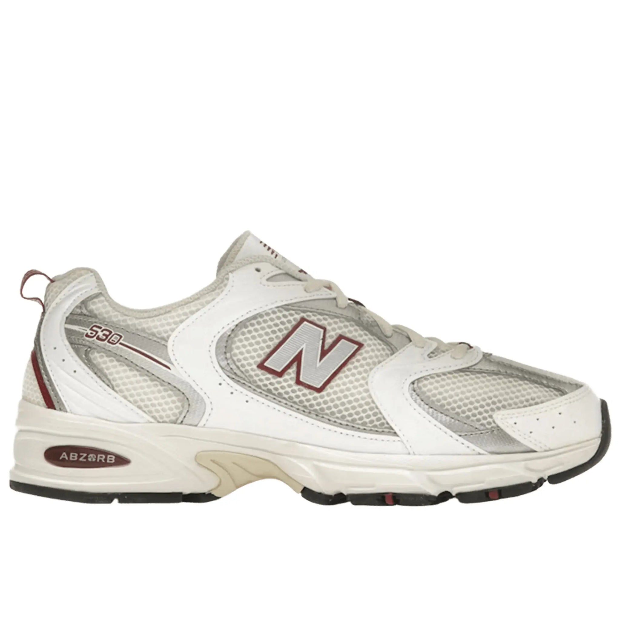 New Balance 530 Sea Salt Mercury Red