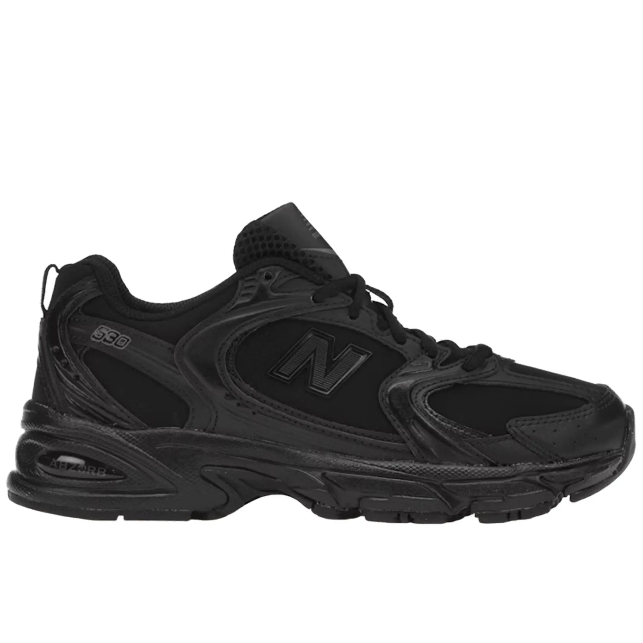 New Balance 530 Triple Black Leather