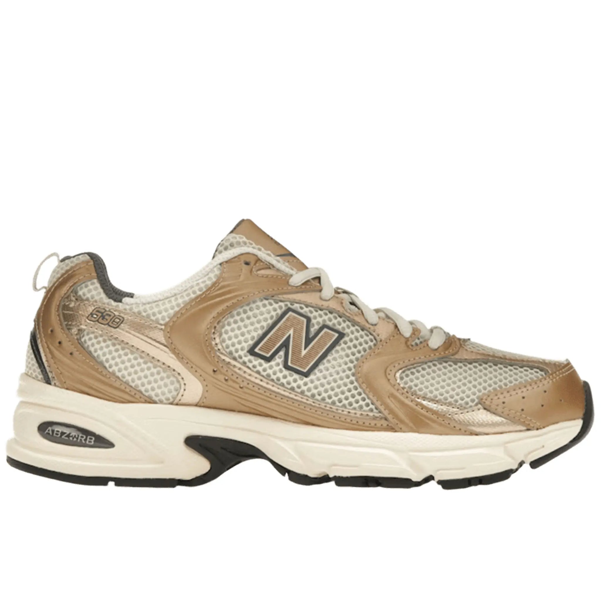 New Balance 530 Turtledove Gold Metallic