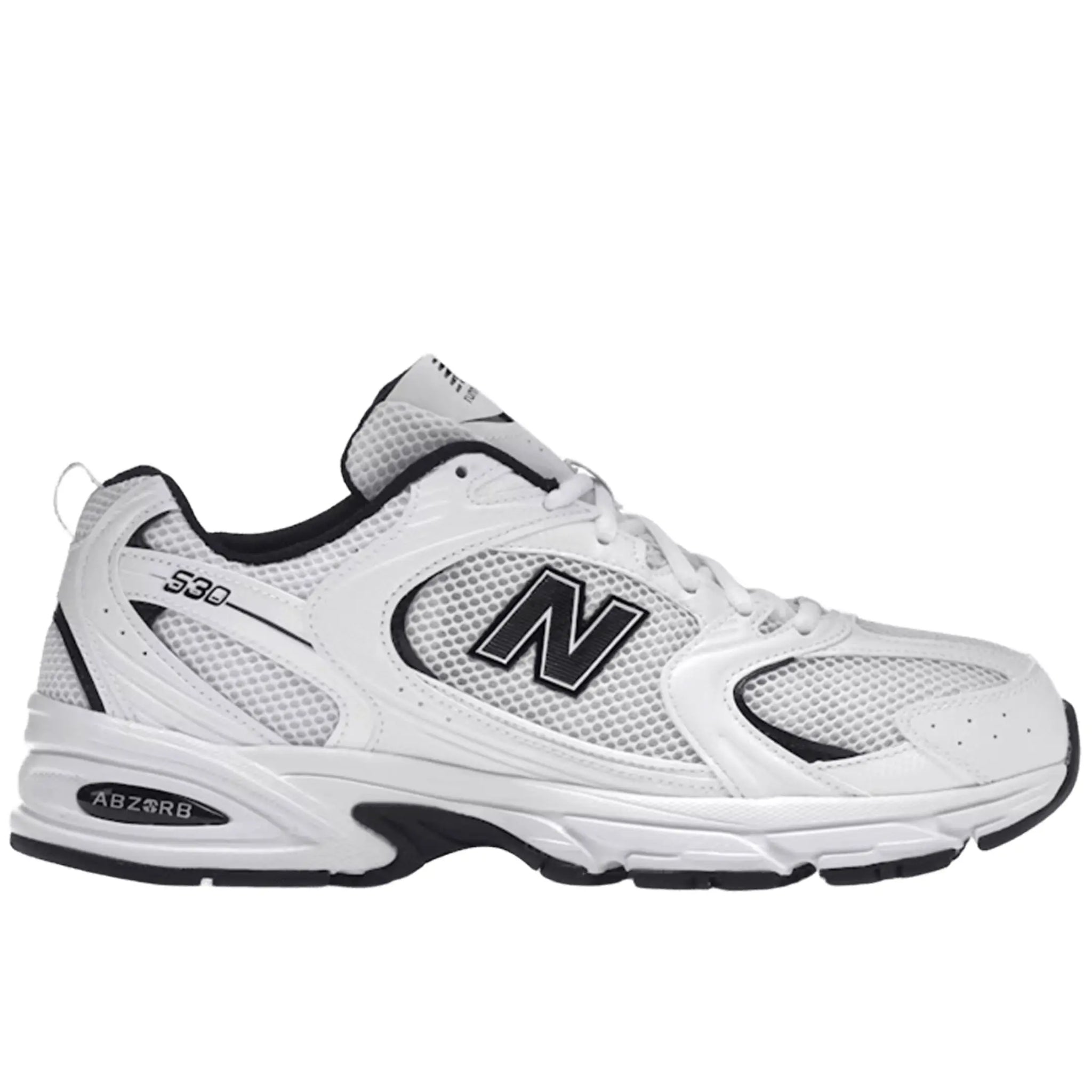 New Balance 530 White Black Details