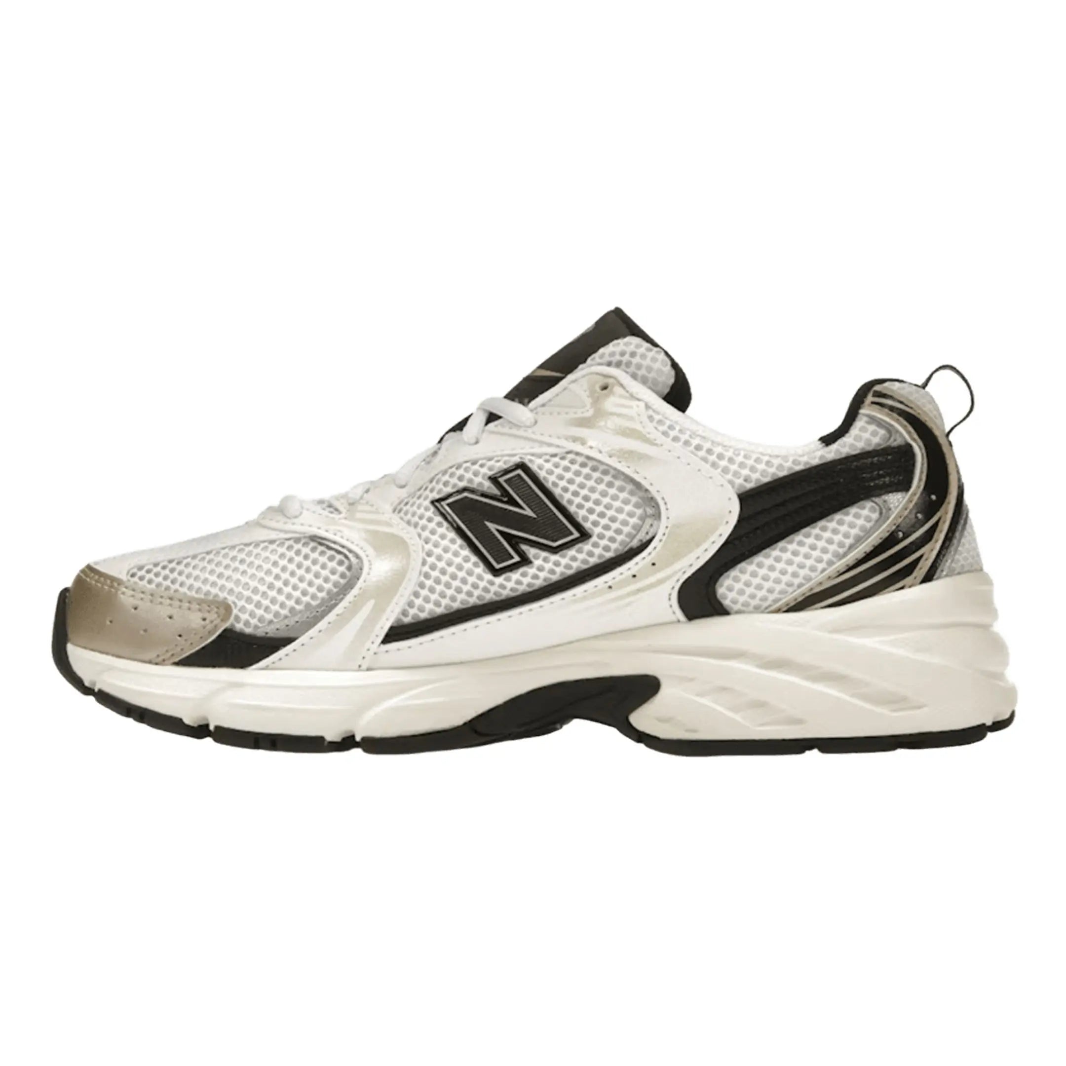 New Balance 530 White Light Gold Metallic