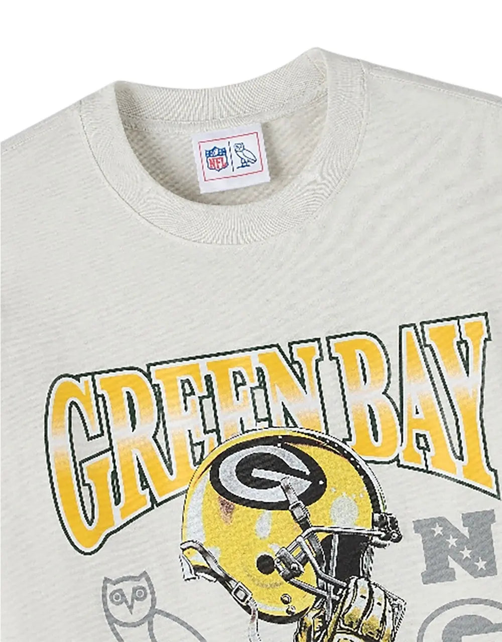 NFL GREEN BAY PACKERS GRAPHIC TEAM T-SHIRT(White)