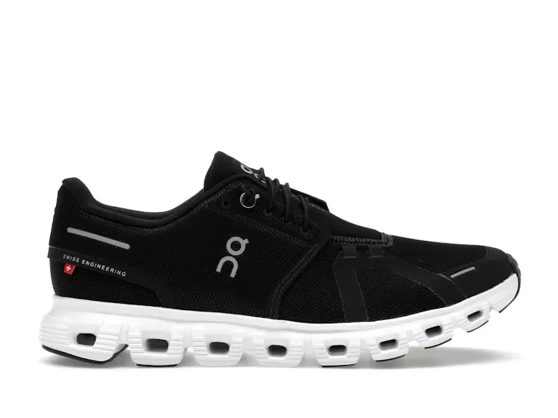 On Running Cloud 6 Black White (Women's)