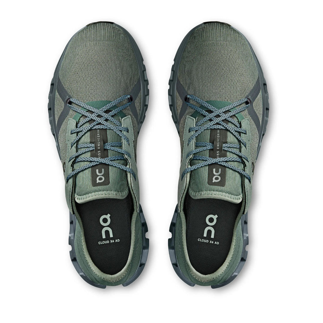 On Running Cloud X 4 AD Olive Stone