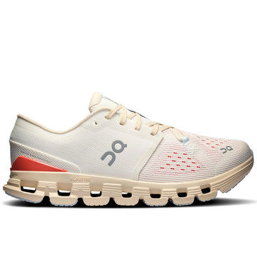On Running Cloud X 4 Ivory Salmon (Women's)