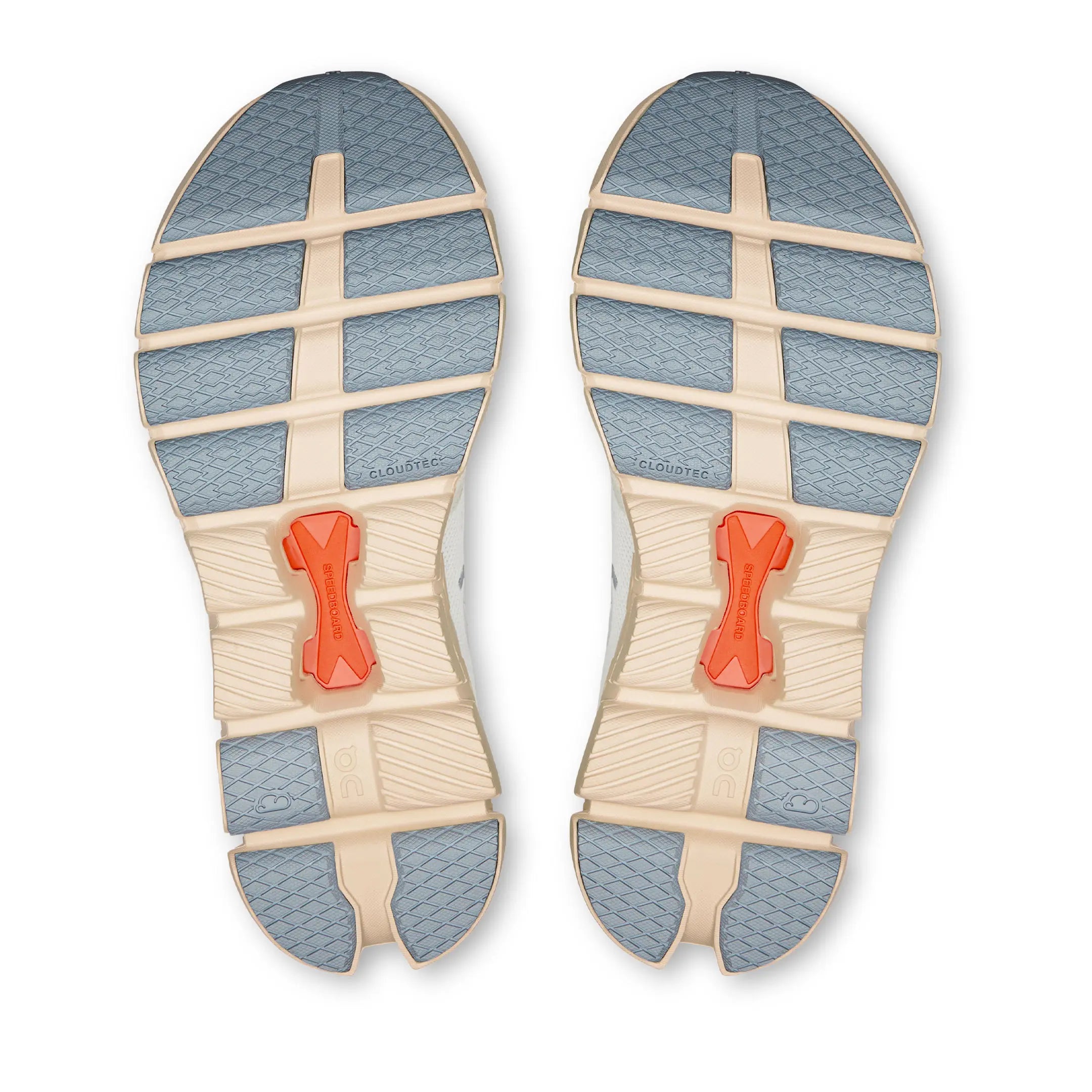 On Running Cloud X 4 Ivory Salmon (Women's)